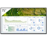 Sony FW-75BZ30L Signage Display Digital signage flat panel 190.5 cm (75") LCD Wi-Fi 440 cd/m² 4K Ultra HD Black Android 24/7