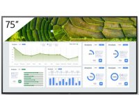 Sony FW-75BZ30L Écran d'affichage dynamique Écran plat de signalisation numérique 190,5 cm (75") LCD Wifi 440 cd/m² 4K Ultra HD Noir Android 24/7