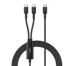 Belkin CAC004HQ1.5MBK câble USB USB 2.0 1,5 m USB C 2 x USB C 0,48 Gbit/s 140 W Noir