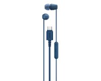Sony IER-EX15C Auricolare Cablato In-ear Musica e Chiamate USB tipo-C Blu