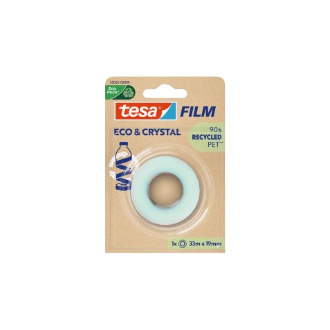 TESA Eco & Crystal 33 m Polietilene tereftalato (PET)