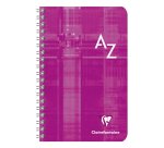 Répertoire reliure intégrale 11x17 cm 180 pages petits carreaux - Assortis