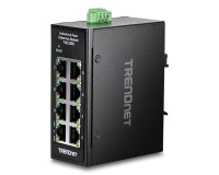 Trendnet TI-ELC80 commutateur réseau Non-géré Fast Ethernet (10/100) Noir