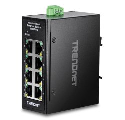 Trendnet TI-ELC80 commutateur réseau Non-géré Fast Ethernet (10/100) Noir