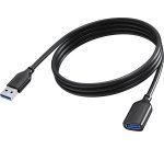 Vision TC 2MUSB3.0EXT/BL câble USB USB 3.2 Gen 1 (3.1 Gen 1) 2 m USB A 5 Gbit/s Noir