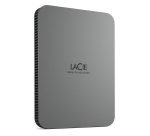 LaCie Mobile Drive Secure disque dur externe 2 To USB Type-C 3.2 Gen 1 (3.1 Gen 1) Gris