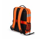 DICOTA P20471-18 sac à dos Noir, Gris, Orange Polyéthylène téréphtalate recyclé (rPET)
