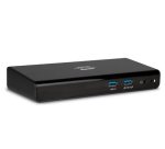 Hamlet Docking Station USB 3.0 Dual Display dual display DVI e HDMI, hub con 6 porte usb, LAN E AUDIO