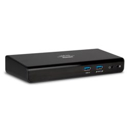 Hamlet Docking Station USB 3.0 Dual Display dual display DVI e HDMI, hub con 6 porte usb, LAN E AUDIO