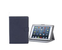 Rivacase 3017 25,6 cm (10.1") Custodia a libro Blu