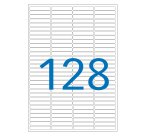 Etiquette adresse multi-usages 6 x 33,5 mm Agipa blanche - Pochette de 2048