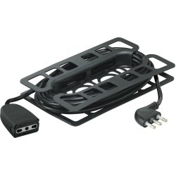 bticino 2528N prolunghe e multiple 5 m 1 presa(e) AC Interno Nero