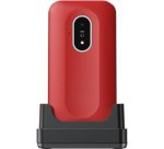 Doro Leva L20 7,11 cm (2.8") 132 g Rouge, Blanc Téléphone numérique