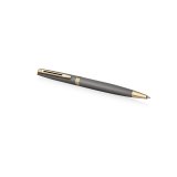Stylo-bille waterman hemisphere metallic           retractable clip pointe       moyenne encre bleue coloris