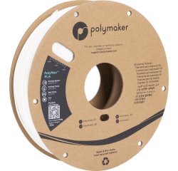 Polymaker PA06002 3D Printing Material Polylactic Acid (PLA) White 750 g