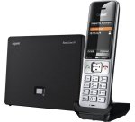 Gigaset BasicLine IP + COMFORT 500HX Telefono DECT Identificatore di chiamata Nero, Argento