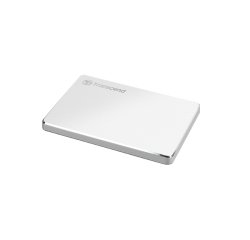 Transcend StoreJet 25C3S disco rigido esterno 2 TB 2.5" USB tipo-C 3.2 Gen 1 (3.1 Gen 1) Argento