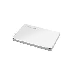 Transcend StoreJet 25C3S disque dur externe 2 To 2.5" USB Type-C 3.2 Gen 1 (3.1 Gen 1) Argent