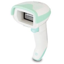 Datalogic Gryphon GBT4500 Lector de códigos de barras portátil 1D/2D Laser Verde, Blanco