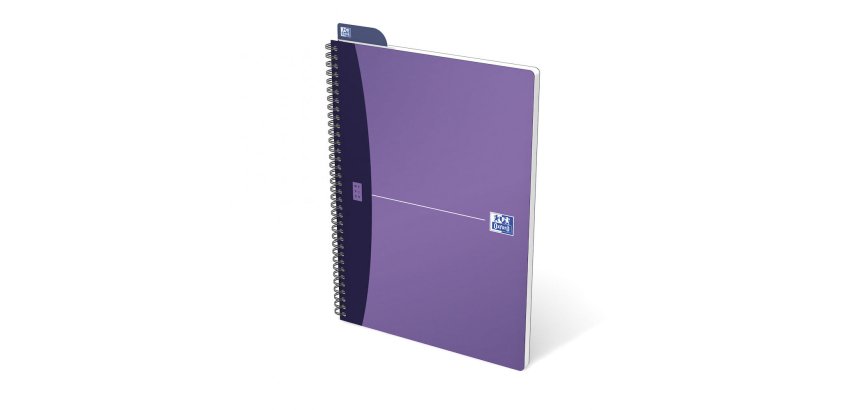 Office Cahier à spirale, A4, ligné, 180 pages