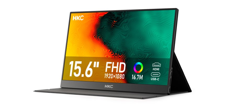 MCL Moniteur portable 15,6'' IPS Full HD , 2 x Type C, 1 x HDMI