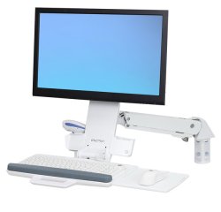 Ergotron StyleView 61 cm (24") Parete Bianco