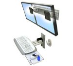 Ergotron Neo-Flex Dual Monitor Wall Mount 61 cm (24") Muur Zilver