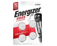 Pile energizer miniature lithium cr2025 blister 4      unites