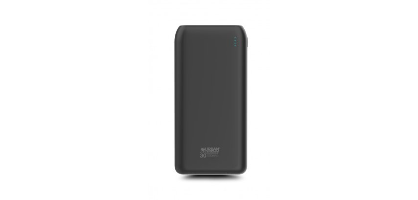 Urban Factory UPB35UF batería externa Polímero de litio 30000 mAh Negro