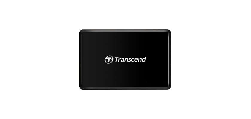 Transcend RDF8 lecteur de carte mémoire Micro-USB Noir