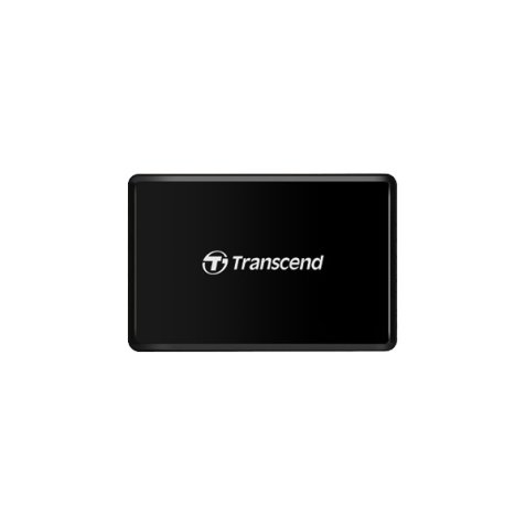 Transcend RDF8 geheugenkaartlezer Micro-USB Zwart