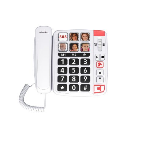 Teléfono SwissVoice Xtra 1110 analógico Blanco