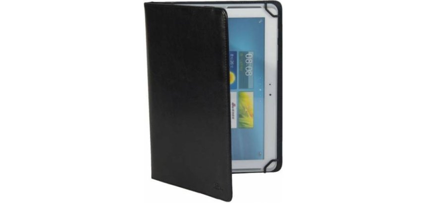 Rivacase 3007 25,6 cm (10.1") Custodia a libro Nero