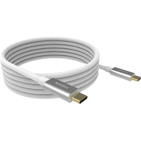 Vision TC 4MUSBC câble USB USB 3.2 Gen 2 (3.1 Gen 2) 4 m USB C Blanc