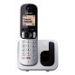 Panasonic KX-TGC250JTS telefono Telefono DECT Identificatore di chiamata Nero, Argento