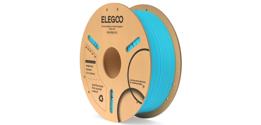 Elegoo 6976021769209 3D-Druckmaterial Polymilchsäure widerstandsfähig (PLA) Blau 1 kg