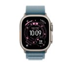 Apple MG9K4ZM/A slimme draagbare accessoire Band Blauw Titanium, Polyester, Spandex