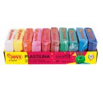 Pâte à modeler jovi plastilina végétale assortiment 10 pains 50g