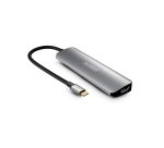 Urban Factory MHC45UF base para portátil y replicador de puertos Alámbrico USB 3.2 Gen 1 (3.1 Gen 1) Type-C Gris