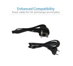 Tripp Lite U442-DOCK4-INT station d'accueil Avec fil USB 3.2 Gen 2 (3.1 Gen 2) Type-C Gris