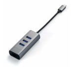 Satechi ST-TC2N1USB31AM station d'accueil USB 3.2 Gen 1 (3.1 Gen 1) Type-C Gris