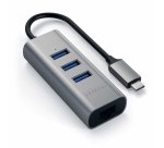 Satechi ST-TC2N1USB31AM station d'accueil USB 3.2 Gen 1 (3.1 Gen 1) Type-C Gris