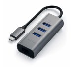 Satechi ST-TC2N1USB31AM station d'accueil USB 3.2 Gen 1 (3.1 Gen 1) Type-C Gris