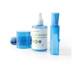 NEDIS Kit de nettoyage CLSN120BU - Kit Nettoyage Écran 200 ml
