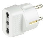 bticino S3625D power plug adapter Type C (Europlug) White