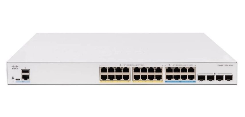 Cisco Catalyst C1300X-24T-4X commutateur réseau Géré L3 10G Ethernet (100/1000/10000) Gris