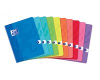 Cahier piqûre Color Life Oxford 17 x 22 cm grands carreaux 96 pages