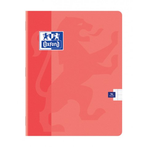 Cahier piqûre Color Life Oxford 17 x 22 cm grands carreaux 96 pages