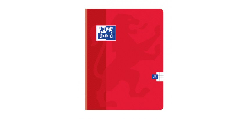 Cahier agrafé Oxford Color Life 17 x 22 cm 5 x 5 mm margés 96 pages