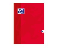 Cahier Oxford Color Life 24x32cm grands carreaux Seyès 192 pages brochées couverture carte coloris assortis
